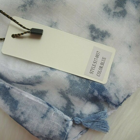 NWT Ivy London NYC Tie-Dye Cover-Up Kimono Caftan Beach Swim OS - Picture 9 of 11